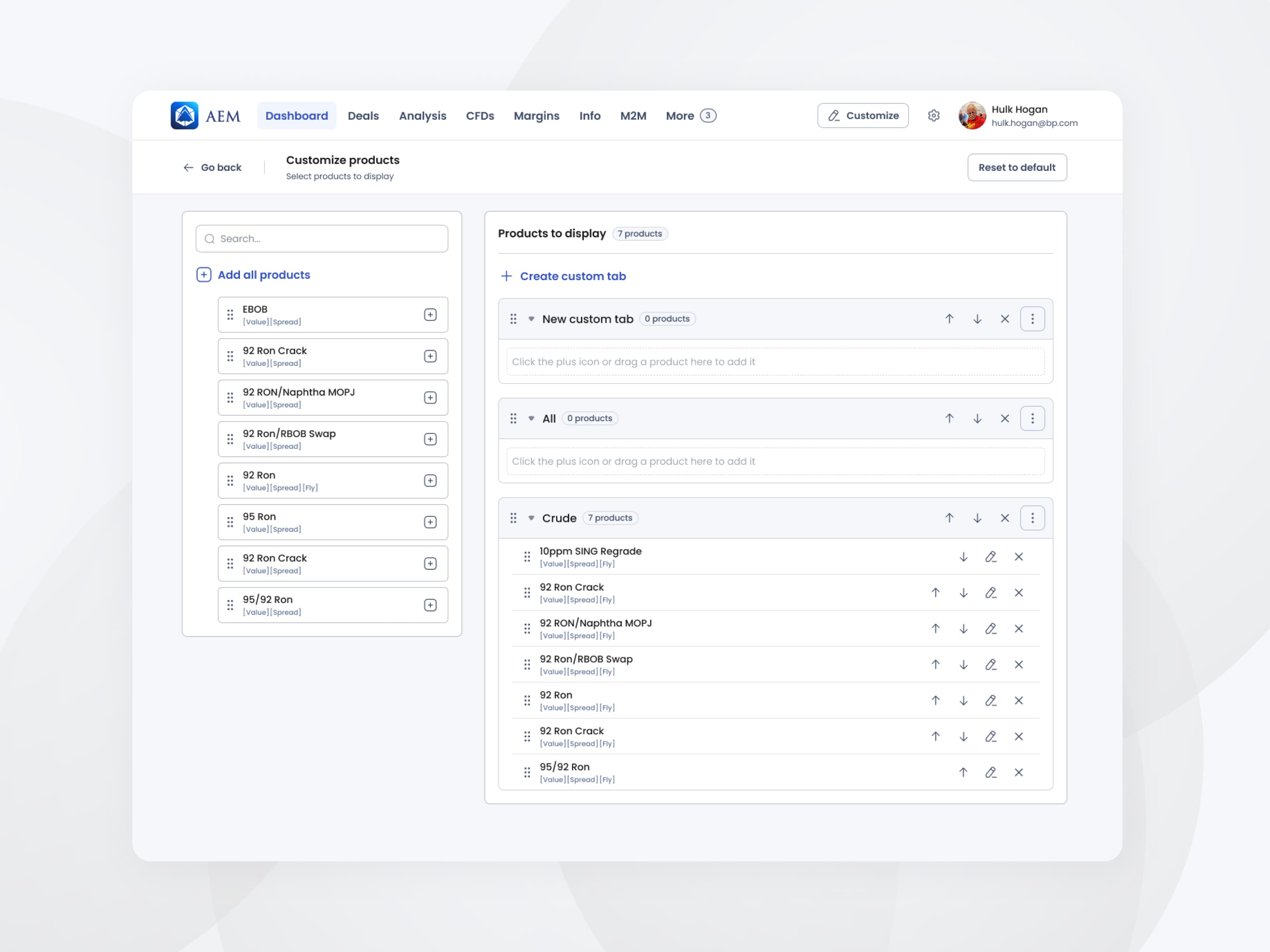 The Product Configurator — drag-and-drop grouping of complementary products