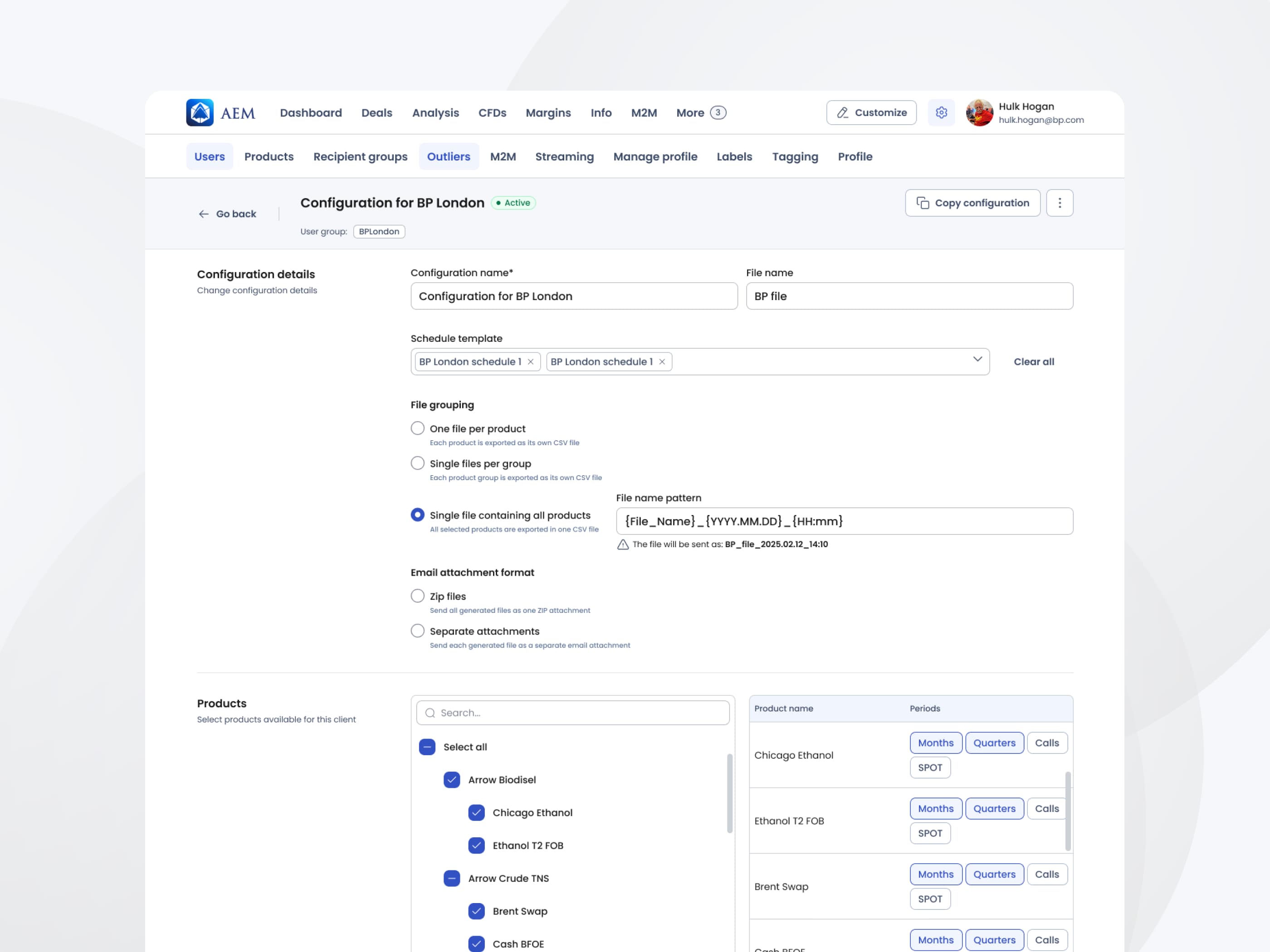 The M2M scheduling engine